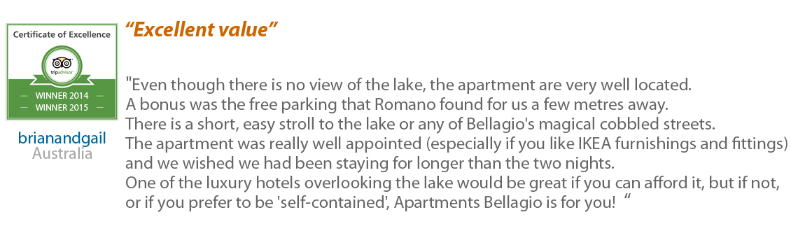 Reviews Tripadvisor Holiday Apartments Bellagio